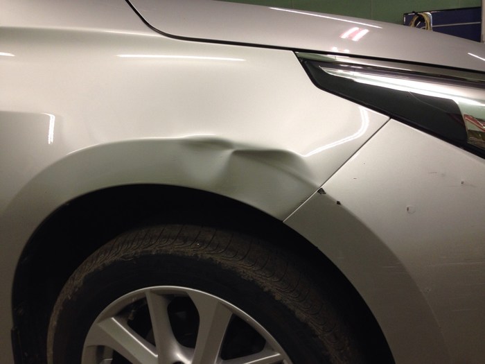 Помятое крыло